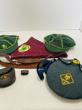 Vintage Boy Scout WOLF CUB Collectibles